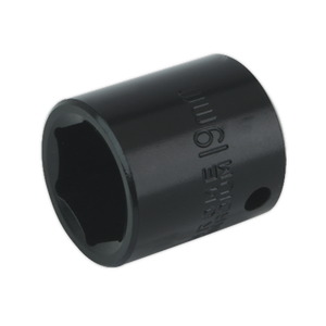 Sealey 19mm 3/8"Sq Drive Impact Socket IS3819