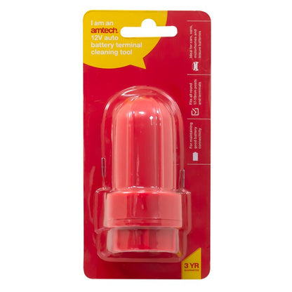 Amtech Car battery post terminal cleaner J0355