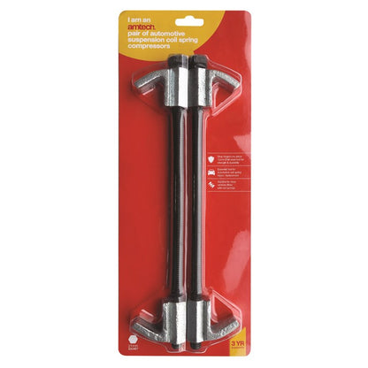 Amtech Pair of automotive suspension coil spring compressors J0375