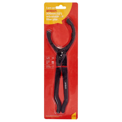 Amtech 300mm (12") Adjustable oil filter plier J1150