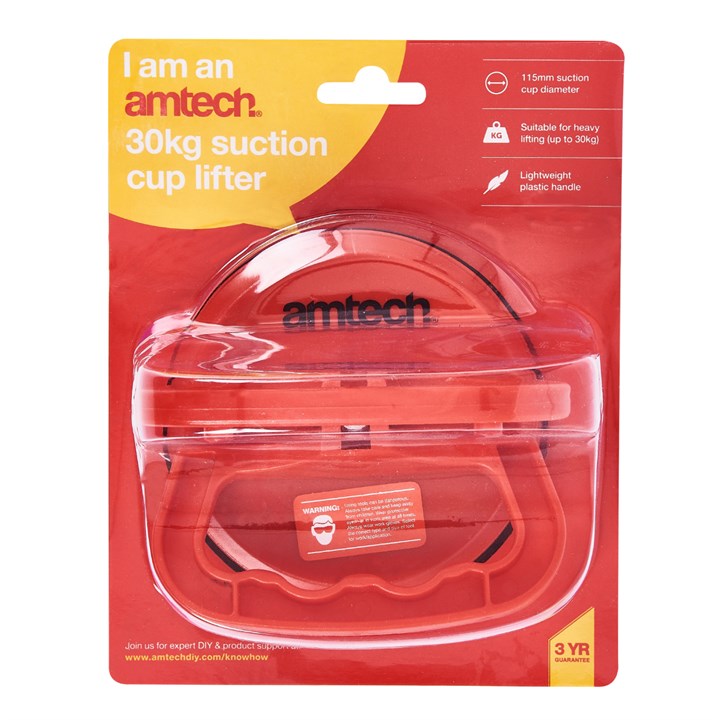 Amtech 30kg Suction cup lifter J1850