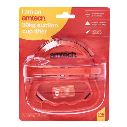 Amtech 30kg Suction cup lifter J1850