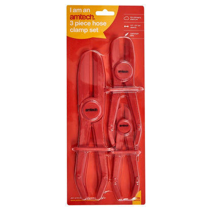 Amtech 3 Piece hose clamp set J1935