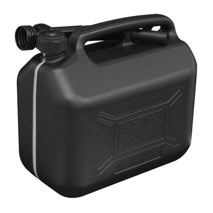 Sealey 10L Fuel Can - Black JC10PB