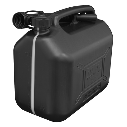 Sealey 10L Fuel Can - Black JC10PB
