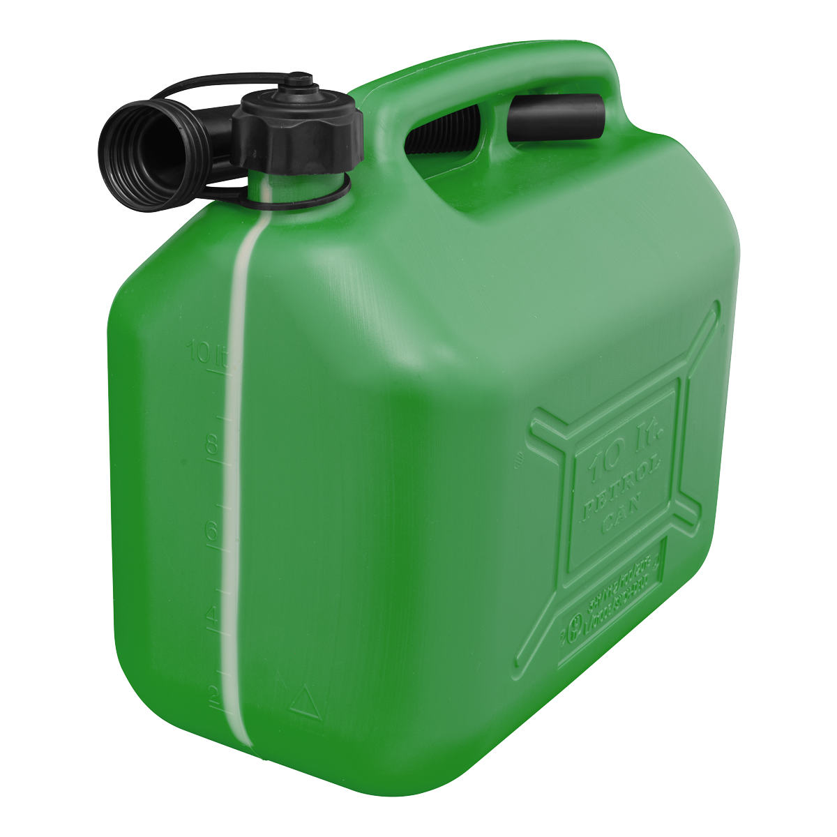 Sealey 10L Fuel Can - Green JC10PG