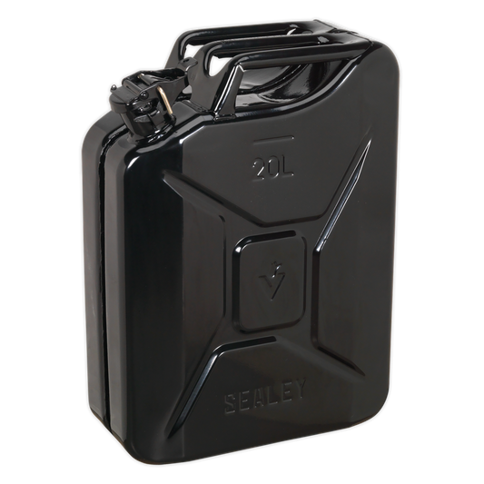Sealey 20L Jerry Can - Black JC20B