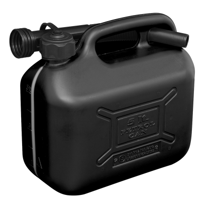 Sealey 5L Fuel Can - Black JC5B