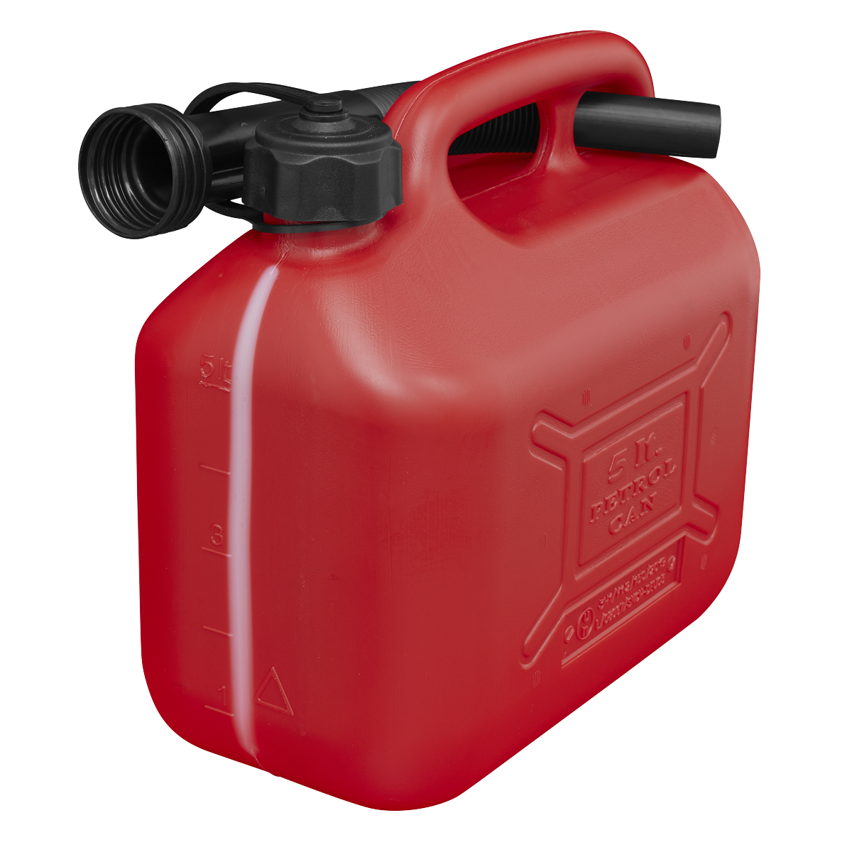 Sealey 5L Fuel Can - Red JC5R