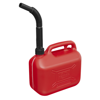Sealey 5L Fuel Can - Red JC5R