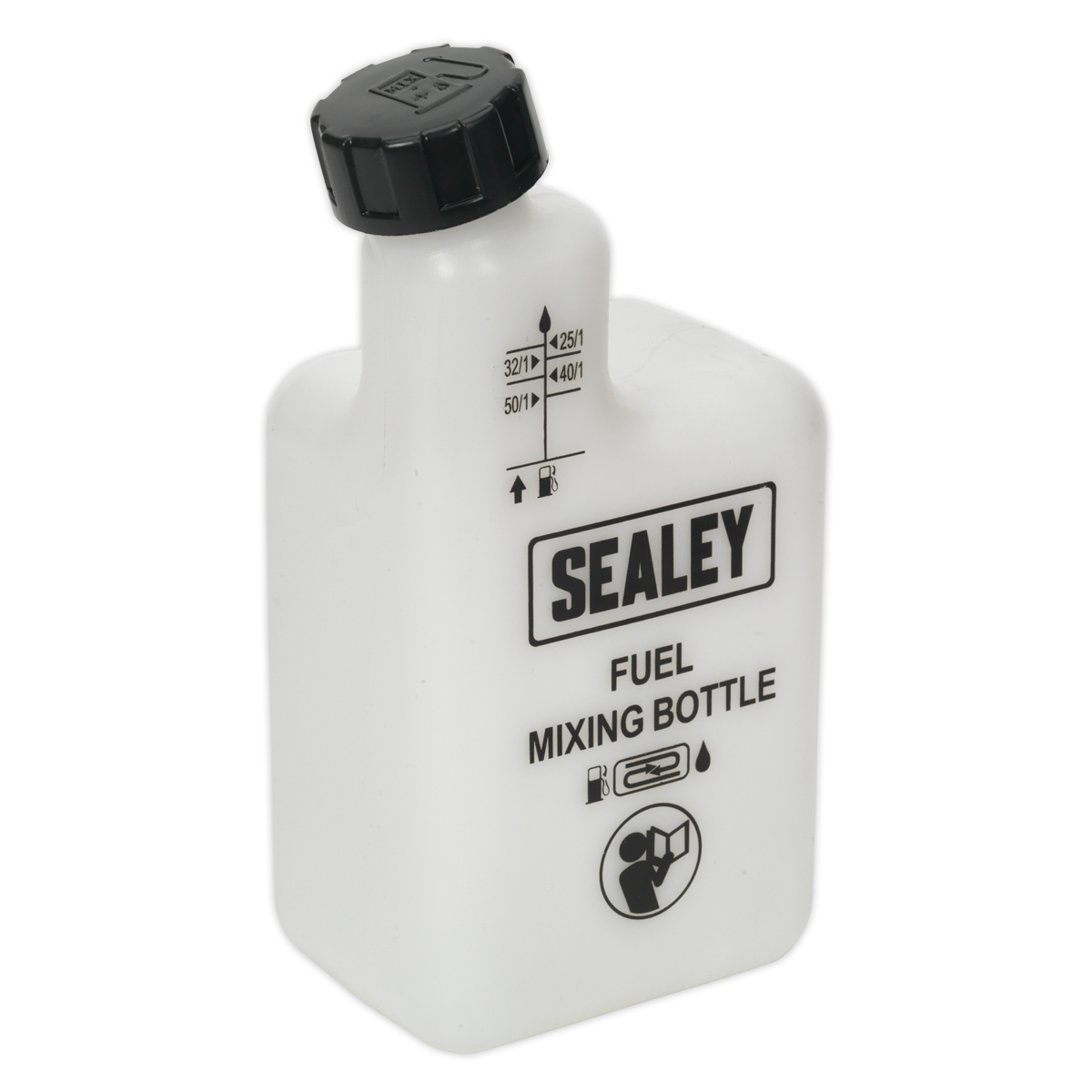 Sealey 1L 2-Stroke Petrol/Fuel Mixing Bottle JMIX01