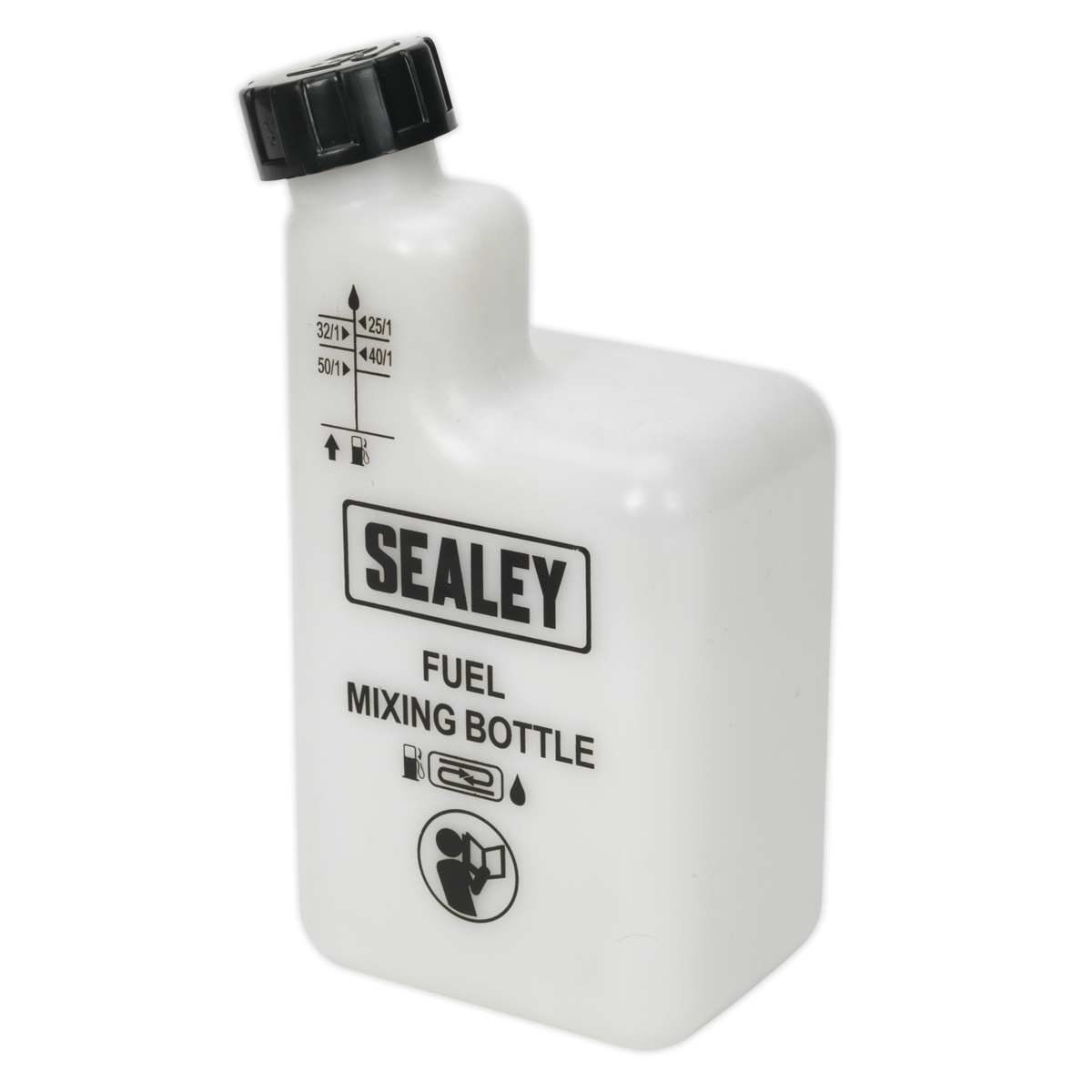 Sealey 1L 2-Stroke Petrol/Fuel Mixing Bottle JMIX01