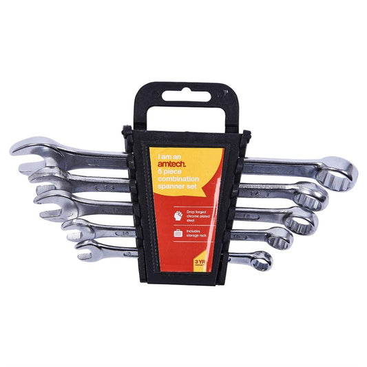 Amtech 5 piece combination spanner set K0100