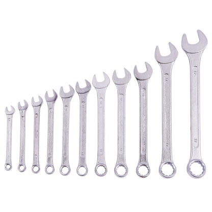 Amtech 11 piece combination spanner set with storage pouch K0400