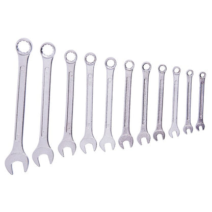 Amtech 11 piece combination spanner set with storage rack K0425