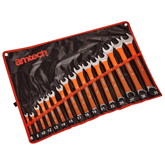 Amtech 16 piece combination spanner set K0550