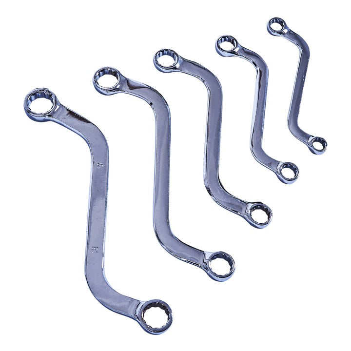 Amtech 5 Piece S-shaped spanner set K1130