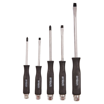Amtech 5 Piece go-thru screwdriver set L0035