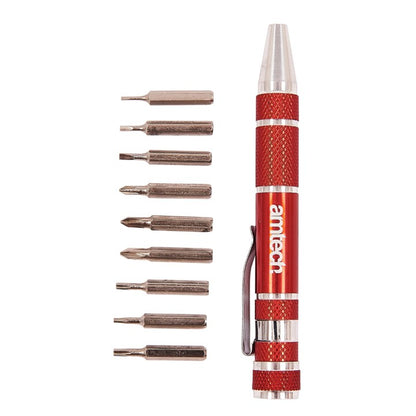 Amtech 9-in-1 Screwdriver bit set L0490