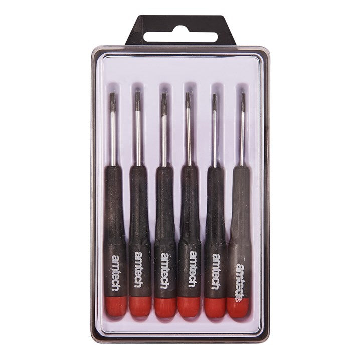 Amtech 6 Piece precision Torx screwdriver set L0530
