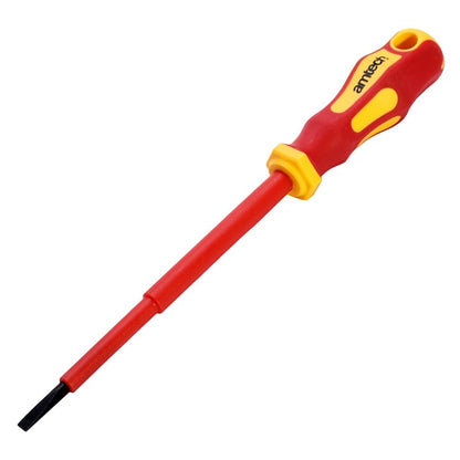 Amtech 3.5mm x 100mm slotted VDE™ 1000V electrical screwdriver L0657