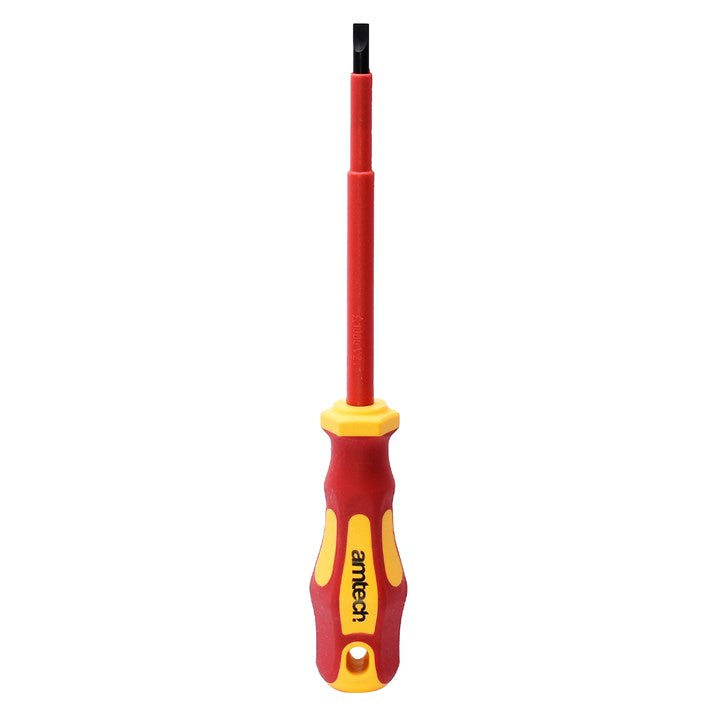 Amtech 5.5mm x 125mm slotted VDE™ 1000V electrical screwdriver L0659
