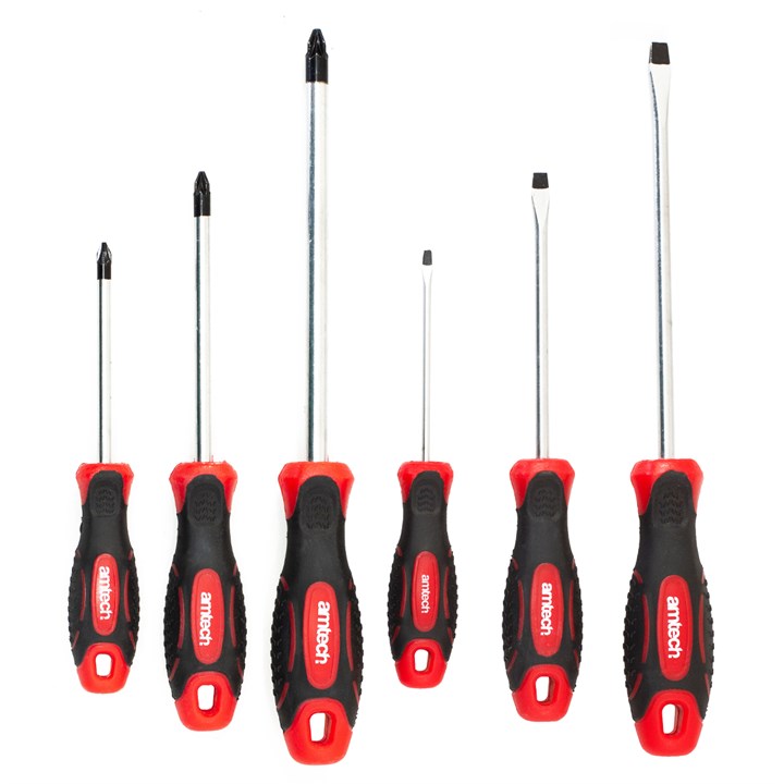 Amtech 6pcs Assorted screwdriver set (PZ+ SL) L0665