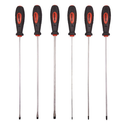 Amtech 6 Piece long reach screwdriver set L0725