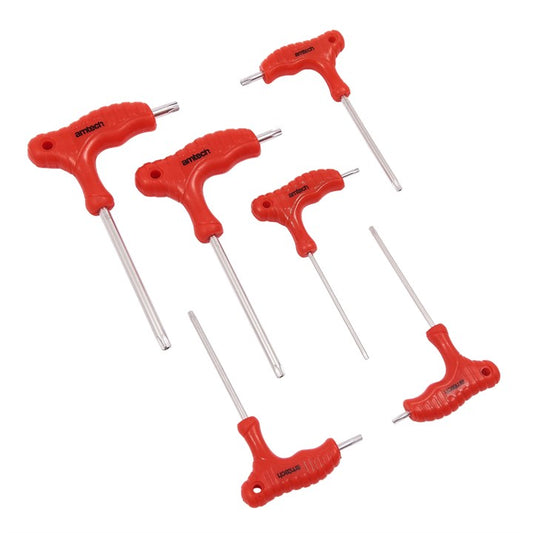 Amtech 6 Piece T-handle Torx key set L0750