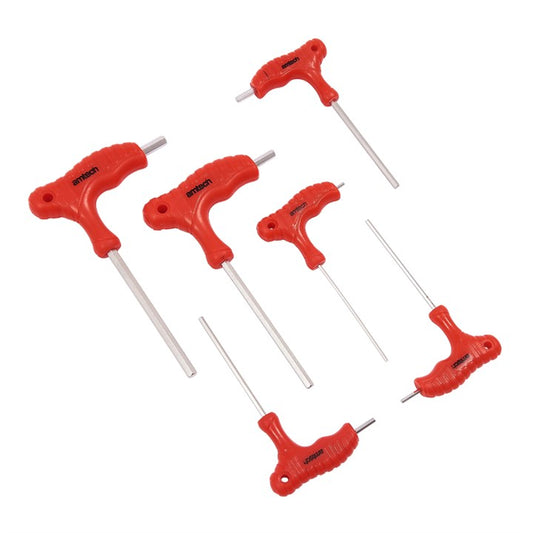 Amtech 6 Piece T-handle hex key set L0755
