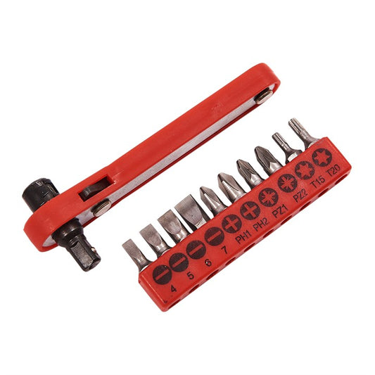 Amtech 11 Piece offset ratchet screwdriver set L1560