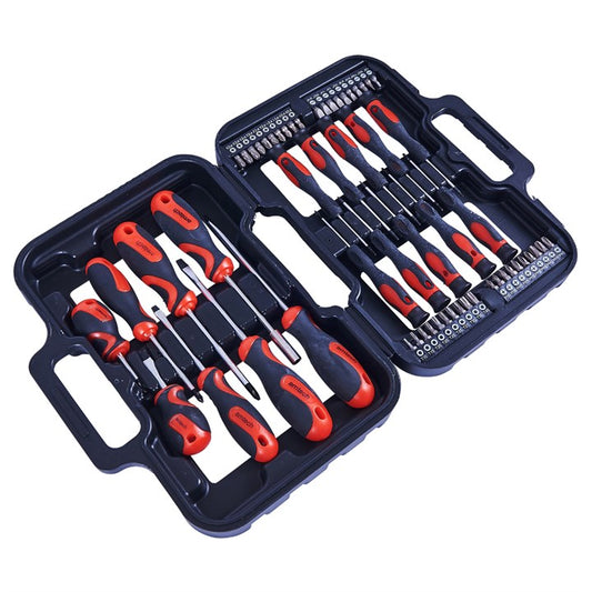 Amtech 58 Piece screwdriver and bit set L1705