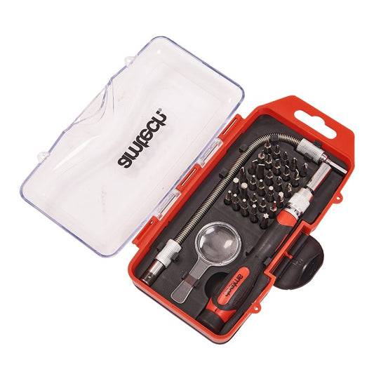 Amtech 33 Piece precision screwdriver and bit set L1967