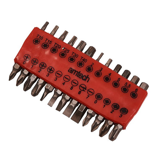Amtech 25 Piece power bit set L3260