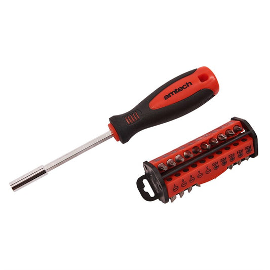 Amtech 31 Piece screwdriver and bit set L3275