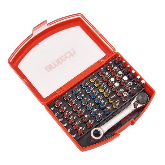 Amtech 49 Piece colour coded bit set L3352