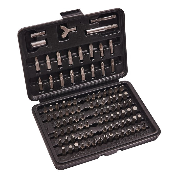 Amtech 100 Piece assorted bit set L3365 – Demuch Limited