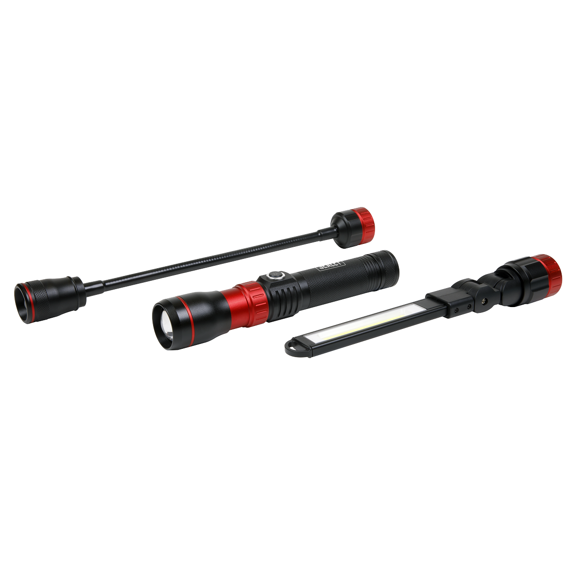 Sealey Interchangeable 3-In-1 COB LED Rechargeable Inspection Light LED0131R