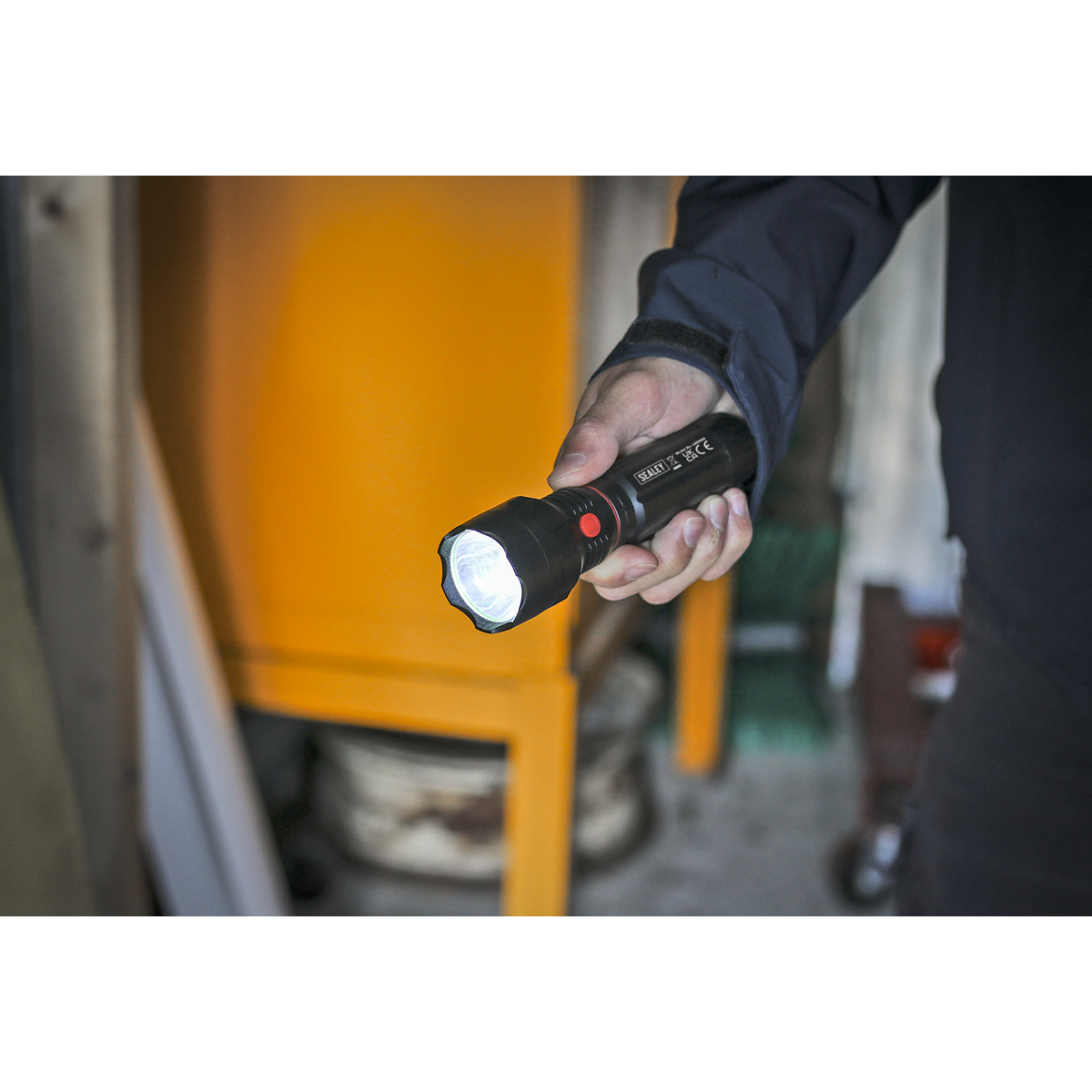 Sealey 3W LED & 3W COB LED Torch/Inspection Light LED069