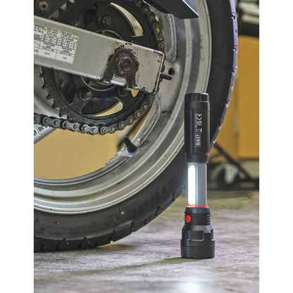 Sealey 3W LED & 3W COB LED Torch/Inspection Light LED069