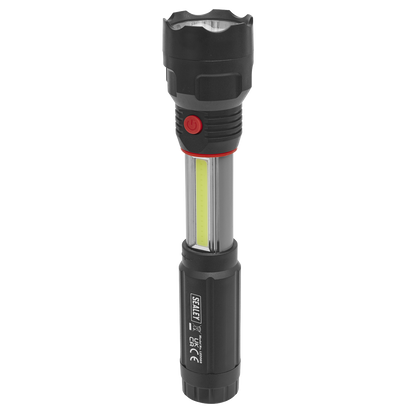 Sealey 3W LED & 3W COB LED Torch/Inspection Light LED069