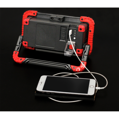 Sealey 20W COB LED Rechargeable Floodlight with Wireless Speakers & Power Bank LED100WS