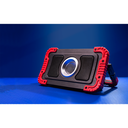Sealey 20W COB LED Rechargeable Floodlight with Wireless Speakers & Power Bank LED100WS