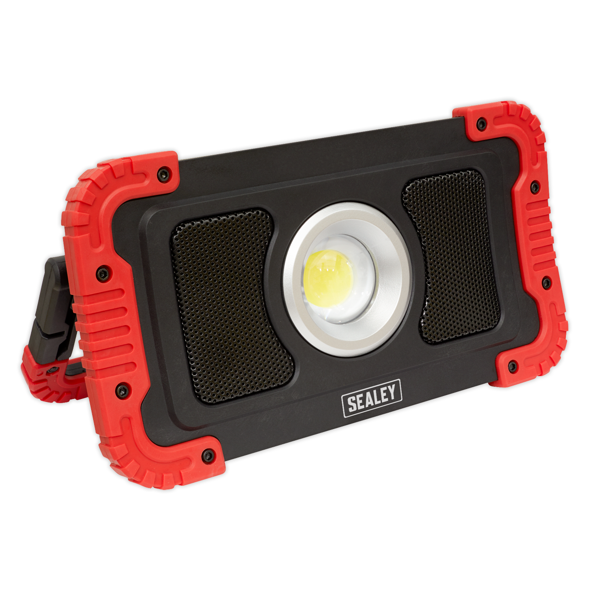 Sealey 20W COB LED Rechargeable Floodlight with Wireless Speakers & Power Bank LED100WS