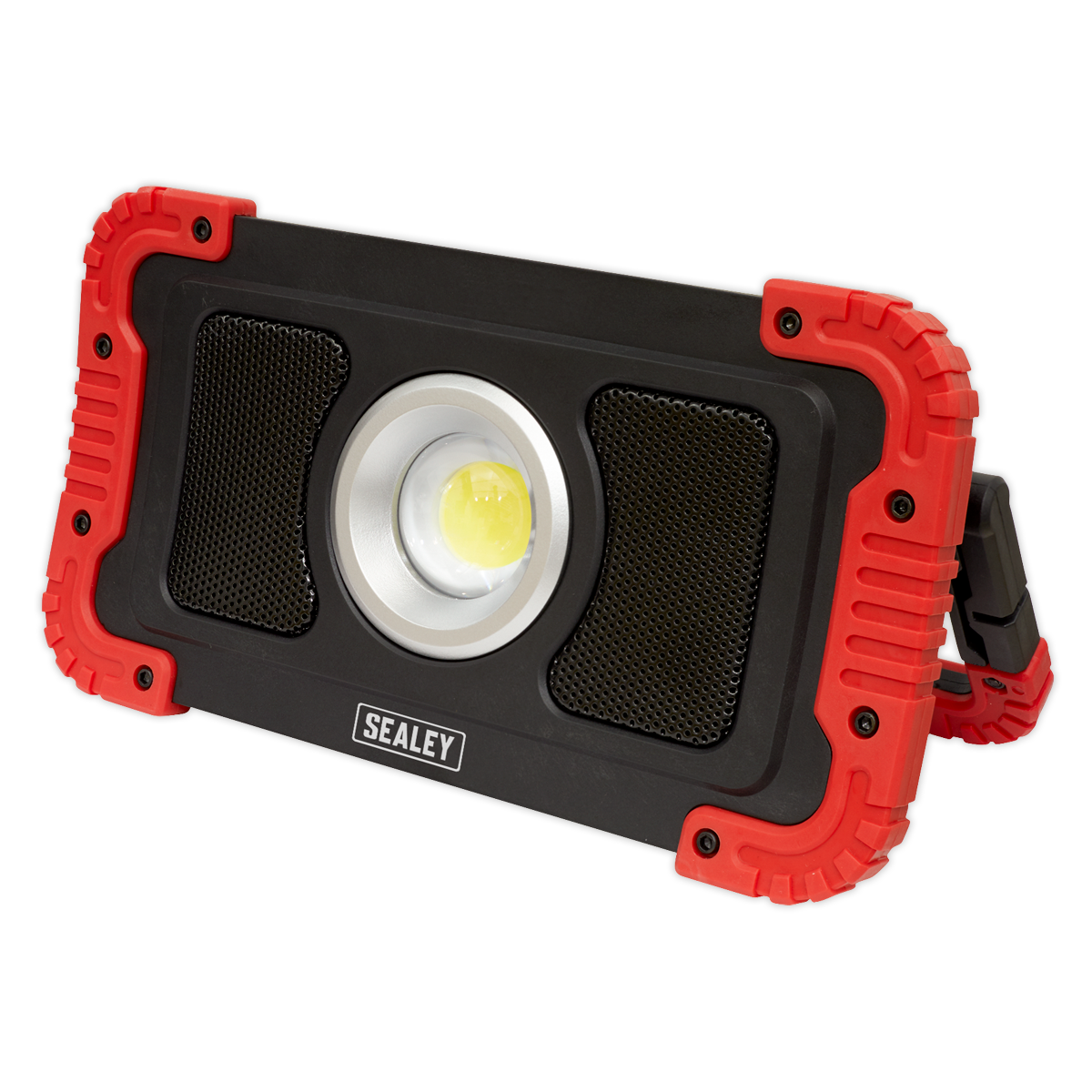 Sealey 20W COB LED Rechargeable Floodlight with Wireless Speakers & Power Bank LED100WS