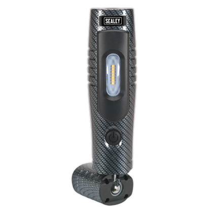 Sealey 360° 7 SMD & 3W SMD LED Rechargeable Carbon Fibre Effect Inspection Light LED3602CF