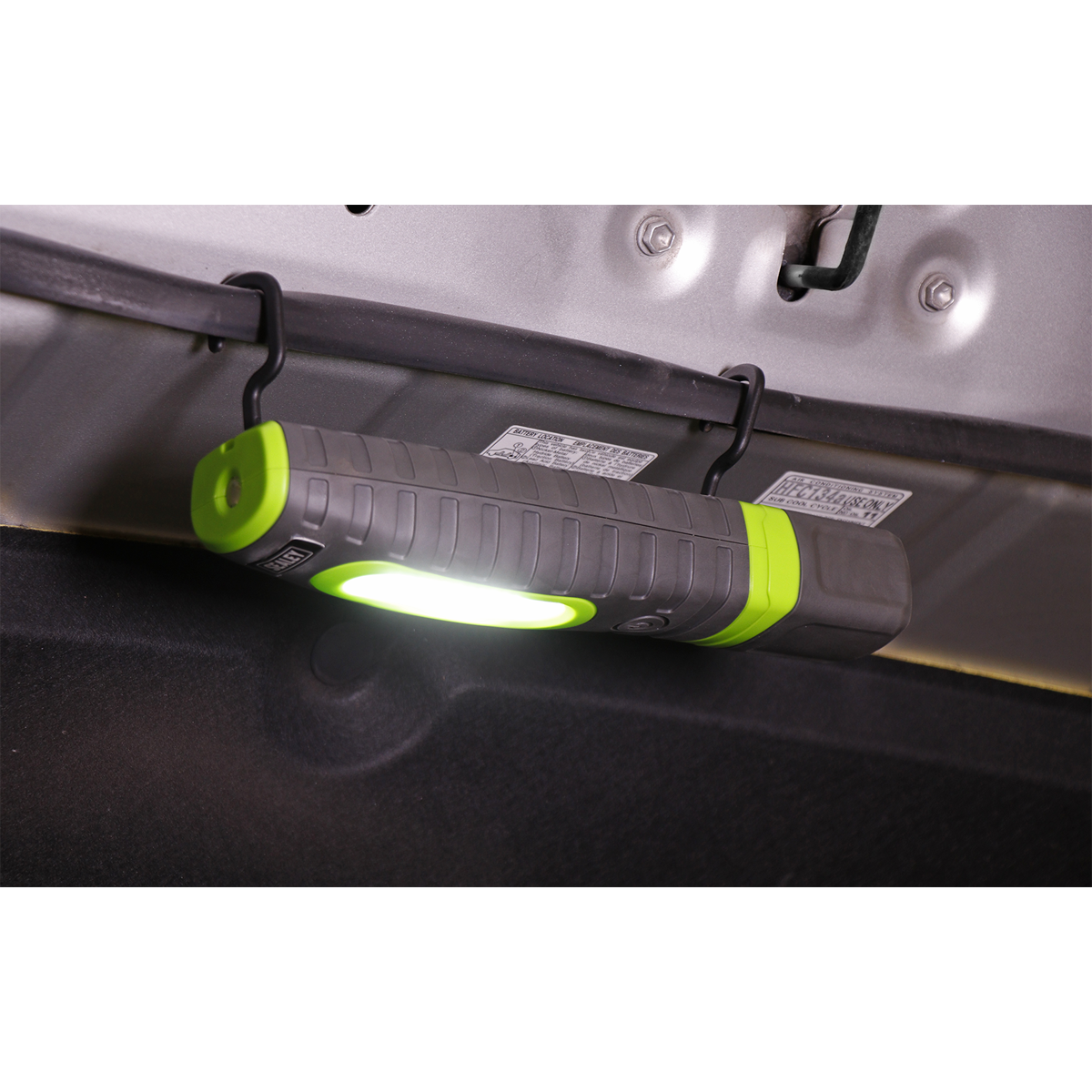 Sealey 360° 24 SMD & 3W SMD LED Rechargeable Inspection Light - Green LED3606G