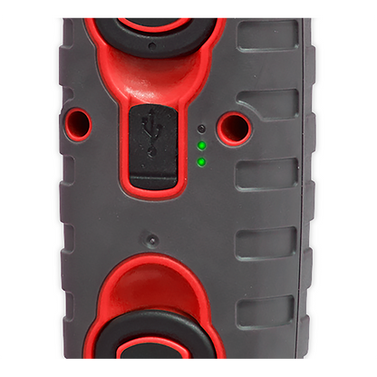 Sealey 360° 24 SMD & 3W SMD LED Rechargeable Inspection Light - Red LED3606R