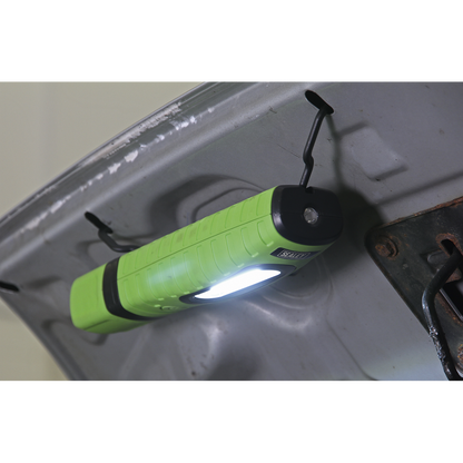 Sealey 360° 16 SMD & 3W SMD LED Rechargeable Inspection Light - Green LED360PLUSG