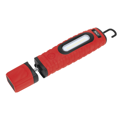 Sealey 360° 16 SMD & 3W SMD LED Rechargeable Inspection Light - Red LED360PLUSR
